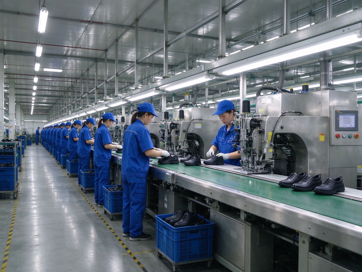Wenmeng footwear production line