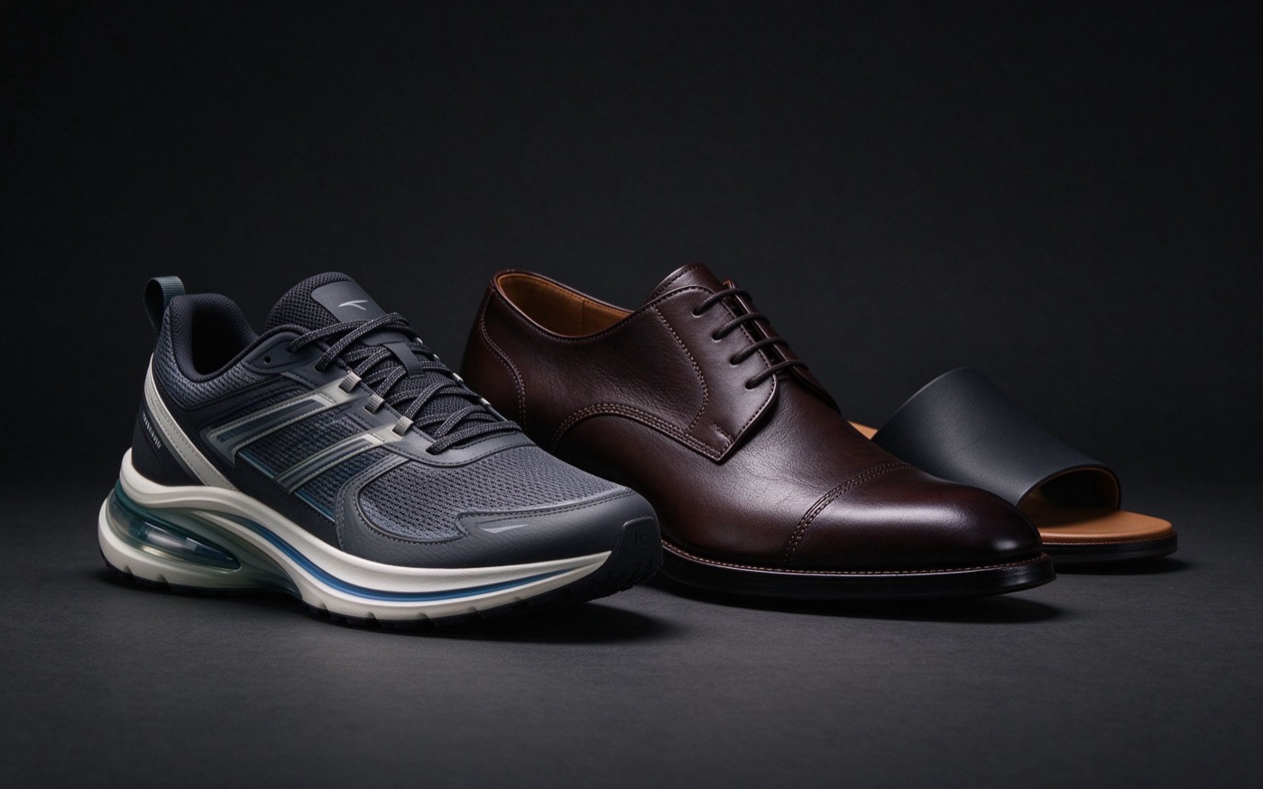 Wenmeng sports, leather and sandal footwear