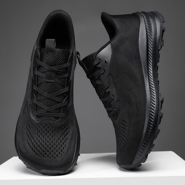 Large Size US 13 14 EU 47 48 Mens Trail Running Shoes Breathable Mesh Athletic Sneakers Lightweight Cushioned Walking Footwear