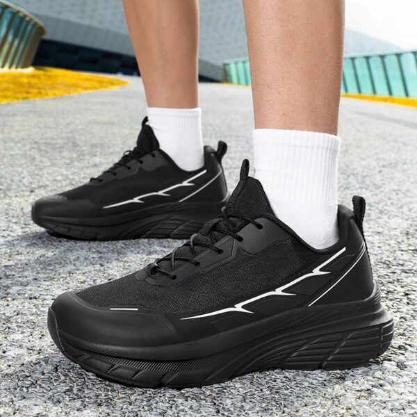 US 13 14 EU 47 48 Mens Big Size Running Shoes Breathable Walking Sneakers Cushioned Sport Footwear Large Feet Casual Gym Trainer