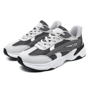 US 13 14 EU 47 48 Mens Big Size Running Shoes Chunky Athletic Sneakers Mesh Walking Footwear Large Feet Trainers for Daily Gym