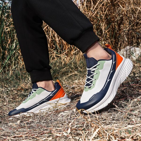 US 13 14 EU 47 48 Mens Big Size Running Shoes Breathable Walking Sneakers Cushioned Sport Footwear Large Feet Casual Gym Trainer