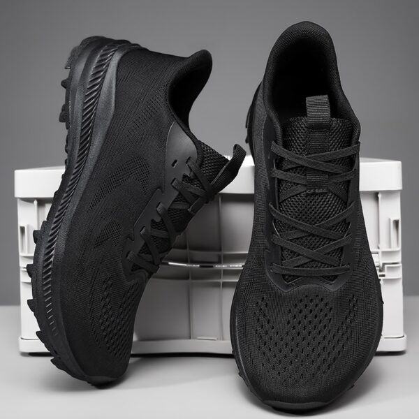 Large Size US 13 14 EU 47 48 Mens Trail Running Shoes Breathable Mesh Athletic Sneakers Lightweight Cushioned Walking Footwear
