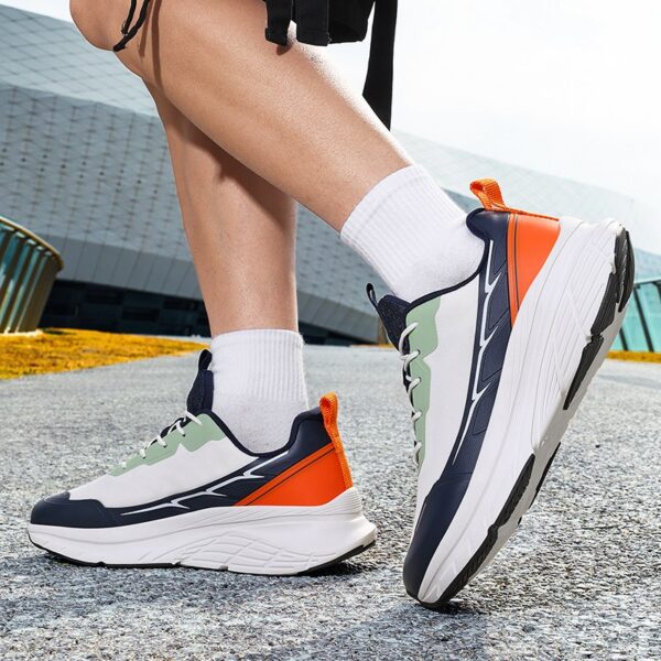 US 13 14 EU 47 48 Mens Big Size Running Shoes Breathable Walking Sneakers Cushioned Sport Footwear Large Feet Casual Gym Trainer