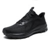 Large Size US 13 14 EU 47 48 Mens Trail Running Shoes Breathable Mesh Athletic Sneakers Lightweight Cushioned Walking Footwear