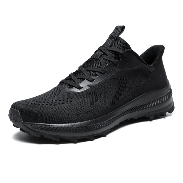 Large Size US 13 14 EU 47 48 Mens Trail Running Shoes Breathable Mesh Athletic Sneakers Lightweight Cushioned Walking Footwear