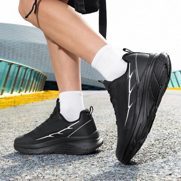 US 13 14 EU 47 48 Mens Big Size Running Shoes Breathable Walking Sneakers Cushioned Sport Footwear Large Feet Casual Gym Trainer