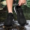 US 13 14 EU 47 48 Mesh Running Shoes Ultra Breathable Athletic Walking Sneakers Women Metallic Silver Gym Workout Tennis Shoes