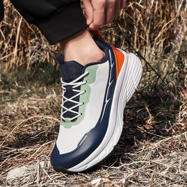 US 13 14 EU 47 48 Mens Big Size Running Shoes Breathable Walking Sneakers Cushioned Sport Footwear Large Feet Casual Gym Trainer