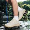 Large Size US 13 14 EU 47 48 Mens Trail Running Shoes Breathable Mesh Athletic Sneakers Lightweight Cushioned Walking Footwear