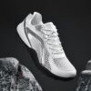 US 13 14 EU 47 48 Mesh Running Shoes Ultra Breathable Athletic Walking Sneakers Women Metallic Silver Gym Workout Tennis Shoes