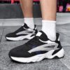 US 13 14 EU 47 48 Mens Big Size Running Shoes Chunky Athletic Sneakers Mesh Walking Footwear Large Feet Trainers for Daily Gym