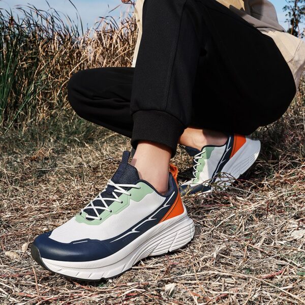 US 13 14 EU 47 48 Mens Big Size Running Shoes Breathable Walking Sneakers Cushioned Sport Footwear Large Feet Casual Gym Trainer