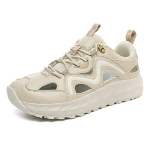 f977c908c89b-XFJ-052-main-01 Cut Out Mesh Sneakers Breathable Ventilation Summer Walking Shoes Lightweight Chunky Platform Trainers Casual Outdoor Footwear